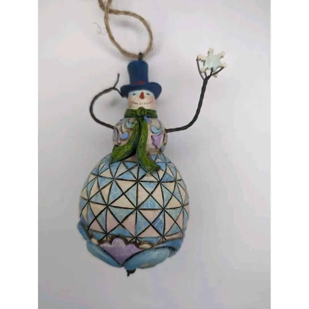 NWT Jim Shore 2008 Heartwood Creek Snowman 5